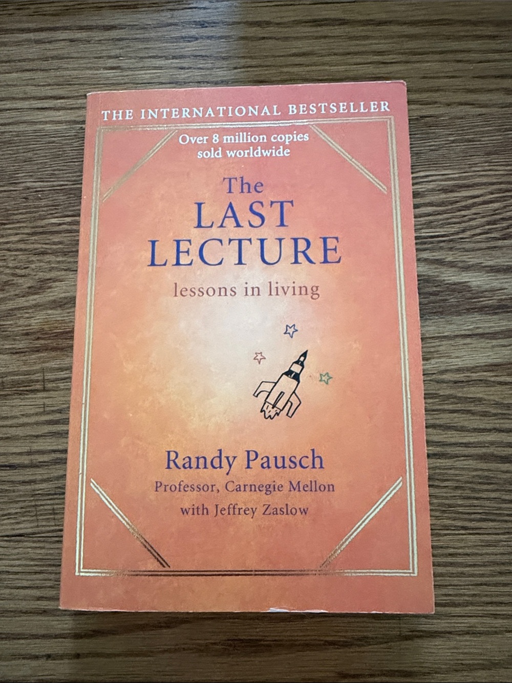 The Last Lecture - Orange Paperback